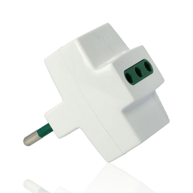 VIMAR 00320.B - Adattatore multipresa universale S11+3P11, bianco