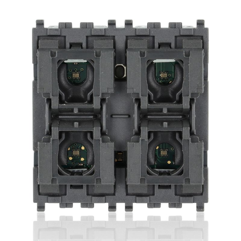 VIMAR 01480 - Comando Domotico 4 pulsanti 2 Moduli