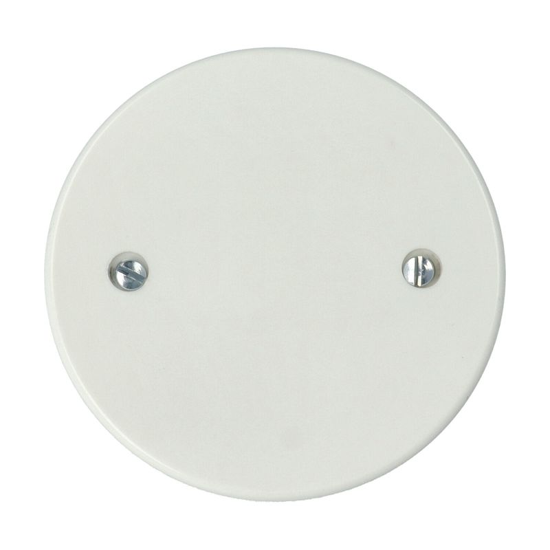 VIMAR 02645 - Coperchio rotondo ø76mm +griffe bianco
