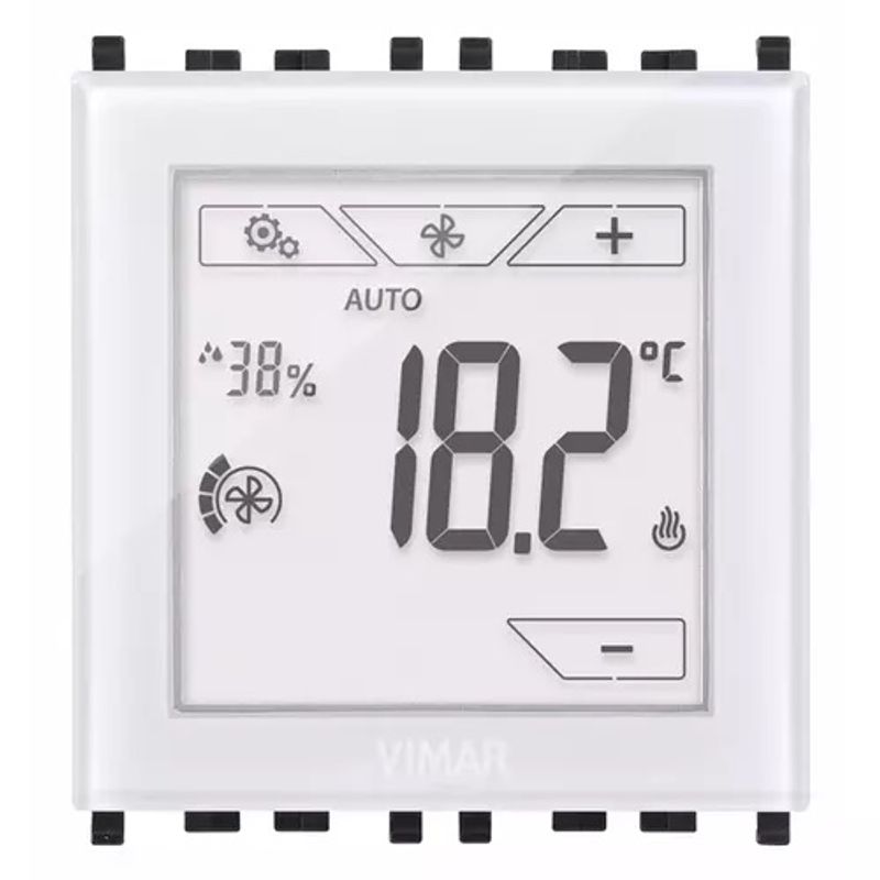 VIMAR 02951.B - Termostato touch domotico 2M bianco
