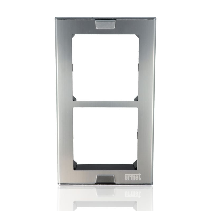 URMET 1148/62 - Telaio porta moduli con cornice per 2 moduli