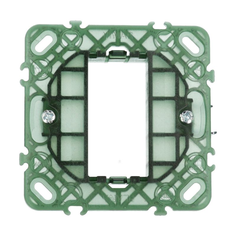 VIMAR 14601 - Supporto 1M + griffe per scatola tonda (Plana)