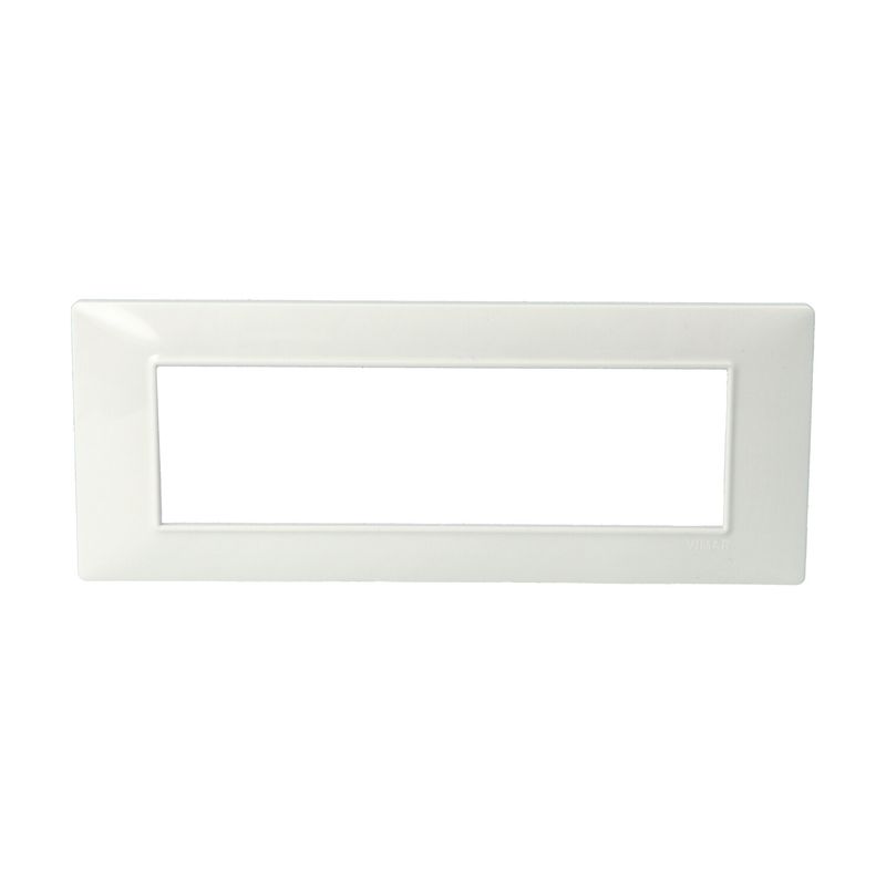VIMAR 14657.01 - Placca 7M Bianco (Plana)