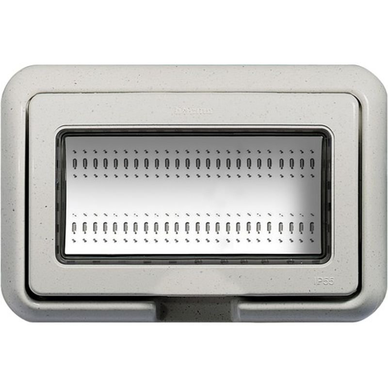 BTICINO 24604N - Coperchio Idrobox IP55 per Scatola 504E 4 Moduli Bianco