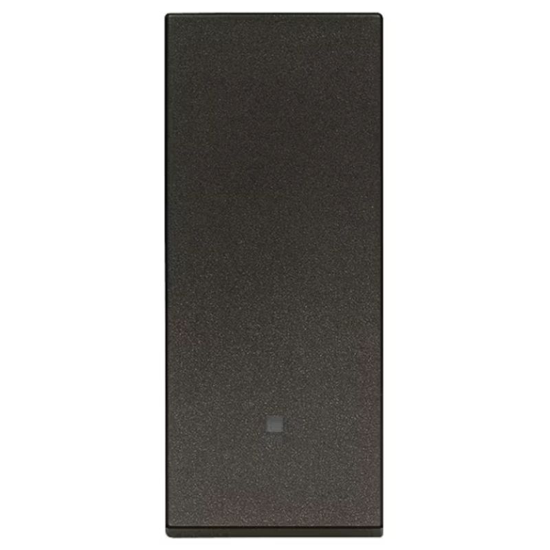 VIMAR 30000.G - Interruttore Allineato Vimar Linea 1P 10AX Illuminabile - Nera - Linea