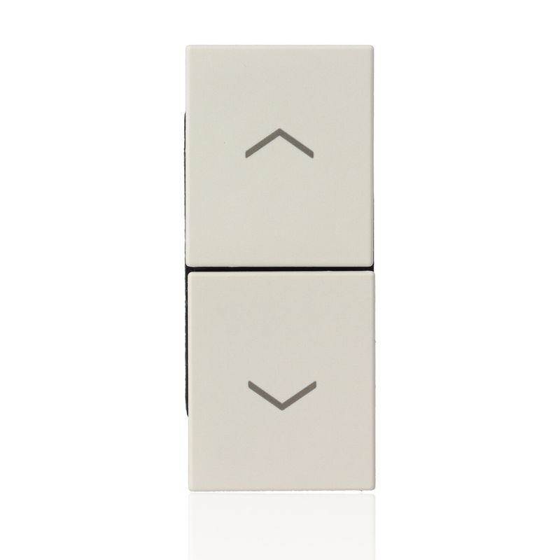 VIMAR 30062.B - Due pulsanti interbloccati NO+NO 10A - Bianco - Linea