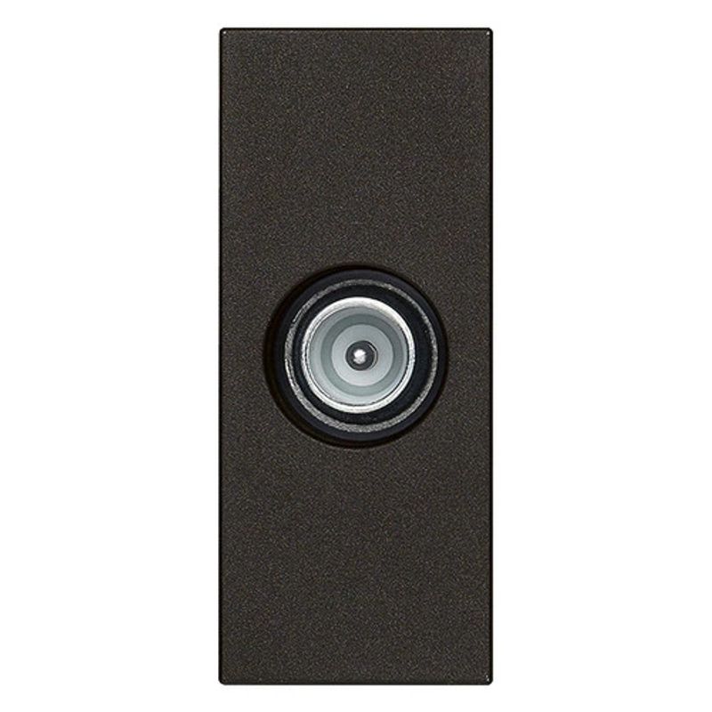 VIMAR 30300.10G - Presa TV-RD-SAT passante nero