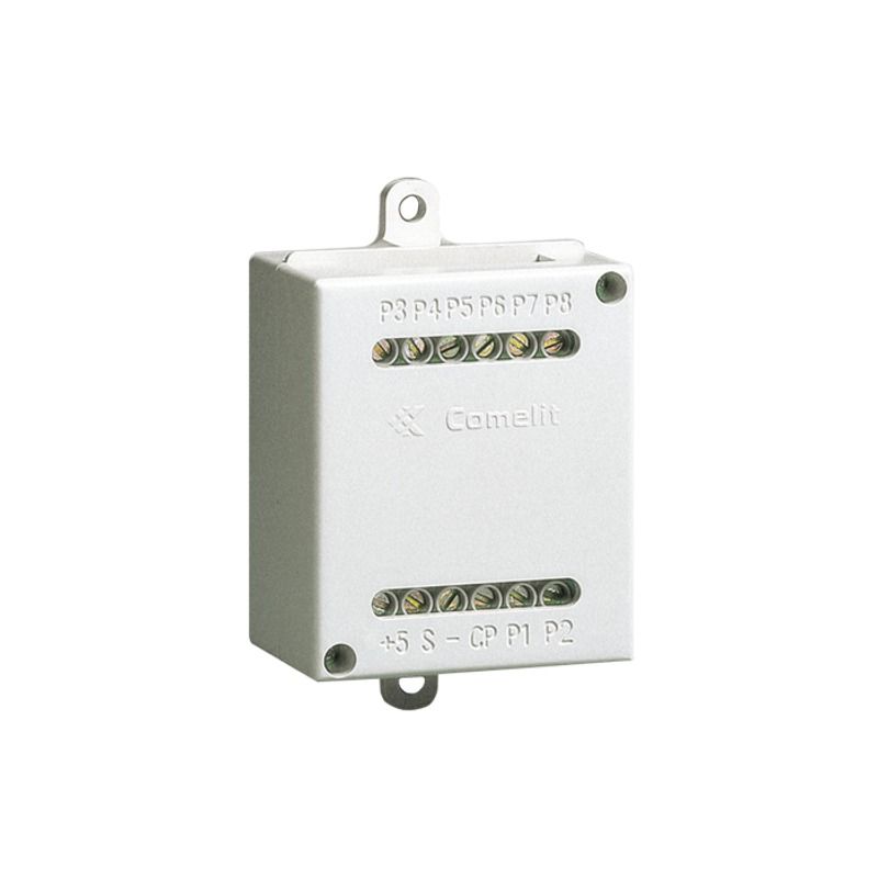 COMELIT 3063D - Modulo gestione 8 pulsanti, sistemi Simplebus 2 e ViP, abbinamento moduli audio/video o audio
