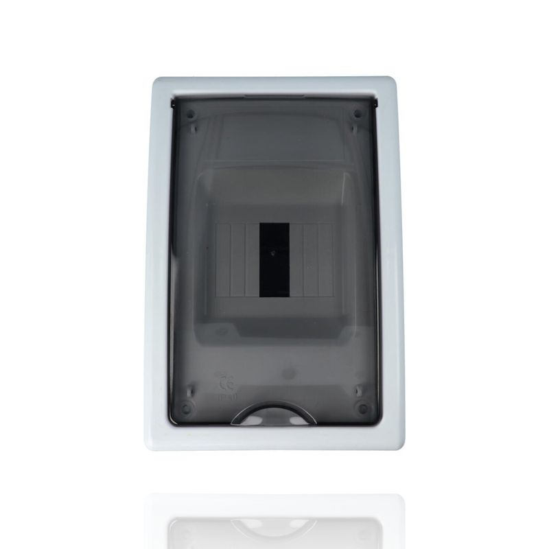 SOLERA 8694PF - Centralino da arredo da Incasso con Portello - bianco - 4M (alternativa Gewiss GW40237tb)
