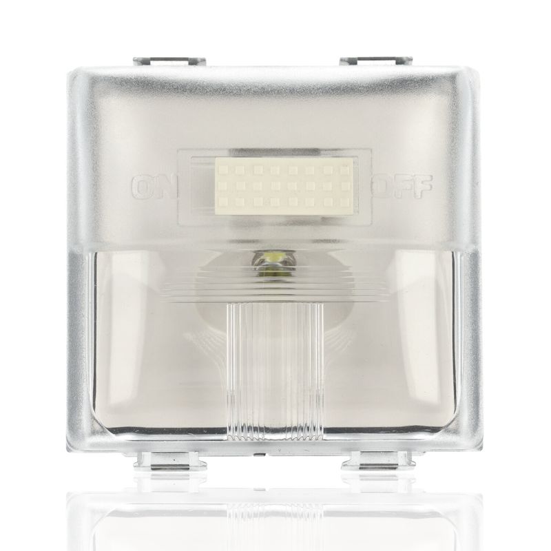 BTICINO A5630/230 - Lampada Segnapasso Con Led A Luce Bianca Ed Interruttore On-Off - 230V Ac - Matix
