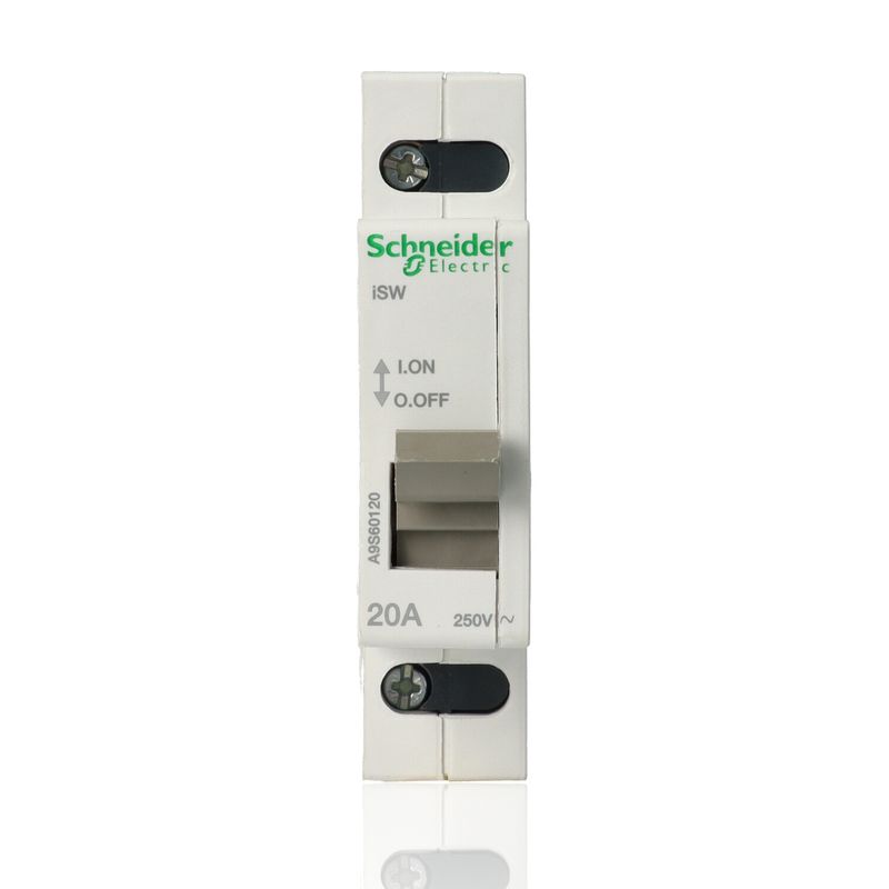 SCHNEIDER A9S60120 - Interruttore - sezionatore 1P 20A iSW