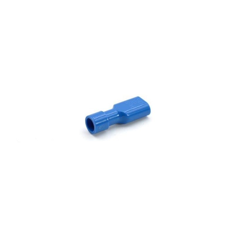 CEMBRE BF-F608P - Capicorda Femmina blu 6,35x0,8 tutto isolato (Conf. da 100 Pz.)