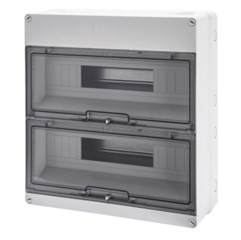 GEWISS GW40009 - Centralino Parete con Portello 36 Moduli 18x2 IP55