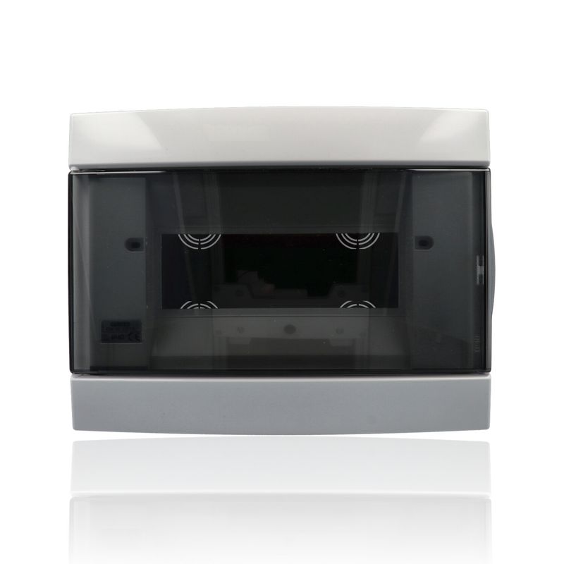 GEWISS GW40225TB - Centralino da arredo da Incasso con Portello - bianco - 8 + 1/2M