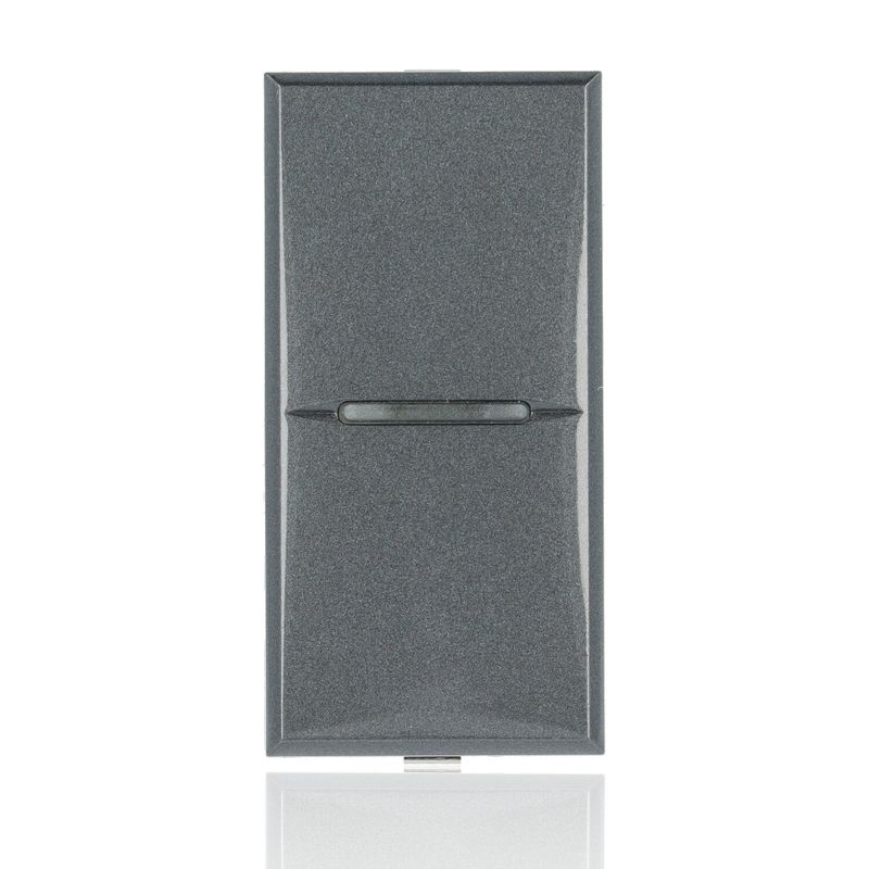 BTICINO HS4003N - Deviatore 1P 10 Ax 250 Vac - Assiale - Illuminabile - Antracite - Axolute