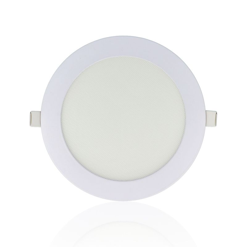 Faretto LED rotondo da incasso ultrasottile diam.170mm, 12W, 220Vac, Luce Naturale - Bianco
