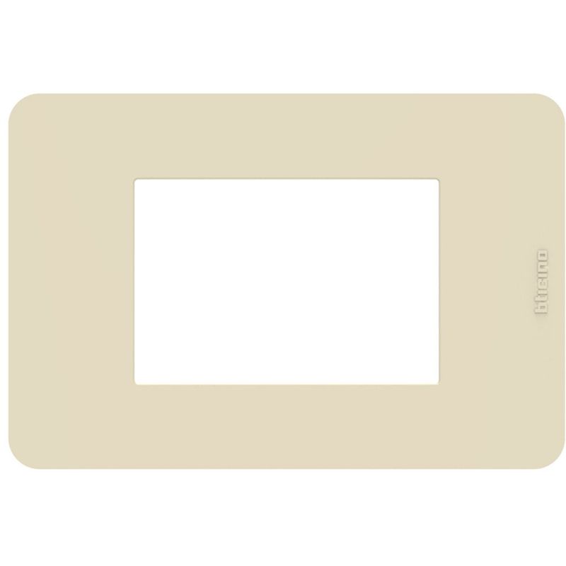 BTICINO JA4803TI - Placca 3 Moduli Avorio - Matix Go