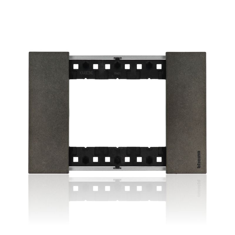 BTICINO KA4803NG - Placca 3 Moduli - Space - Now