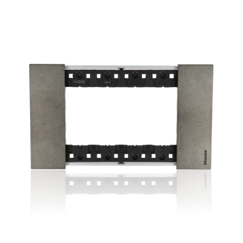BTICINO KA4804NG - Placca 4 Moduli - Space - Now