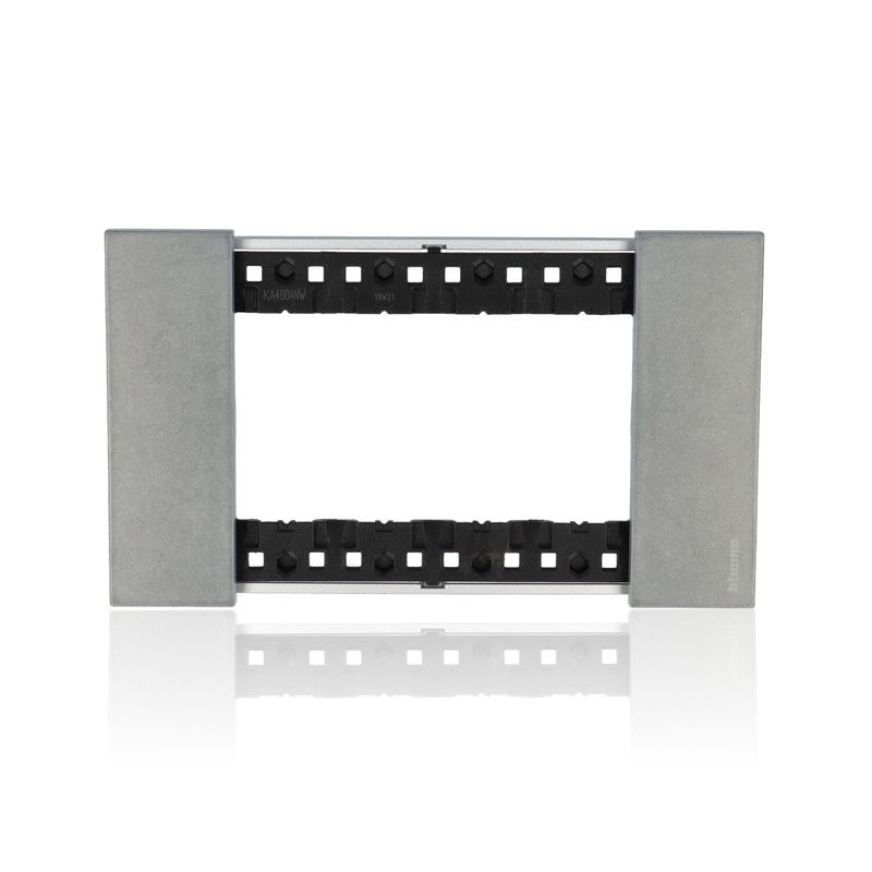 BTICINO KA4804NW - Placca 4 Moduli - Moon - Now