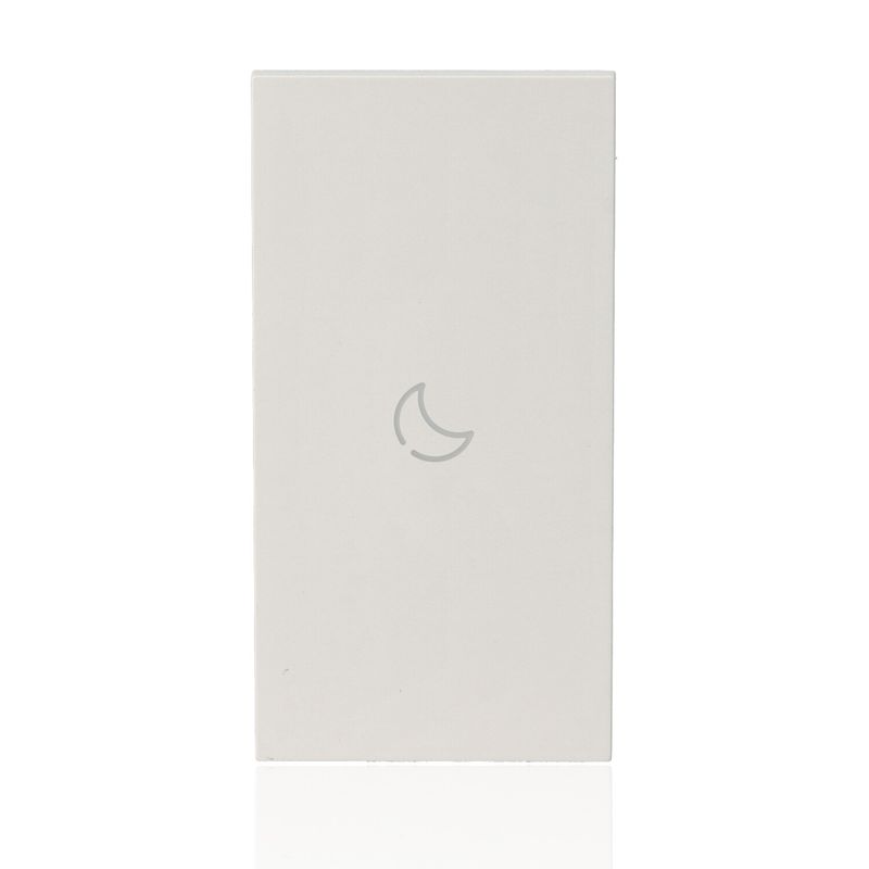 BTICINO KW01MH2BED - Cover Illuminabile - Simbolo Letto - Bianco - Now