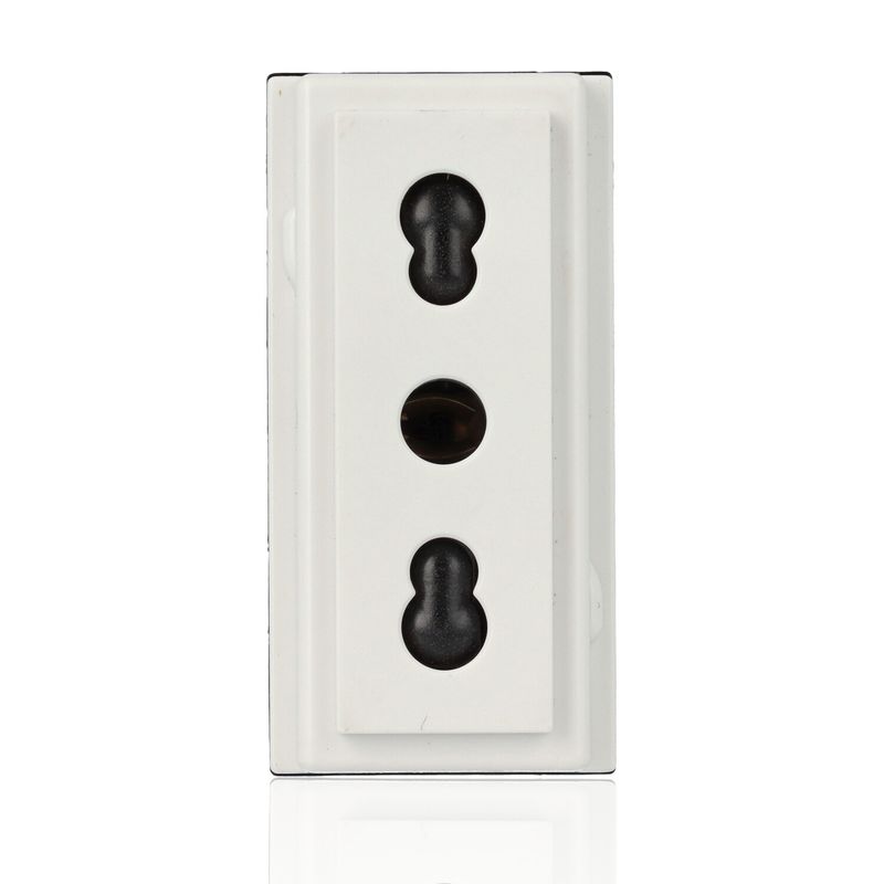 BTICINO KW4180 - Presa 2 P+T 10/16 A 250 Va.C. - Bianco - Now