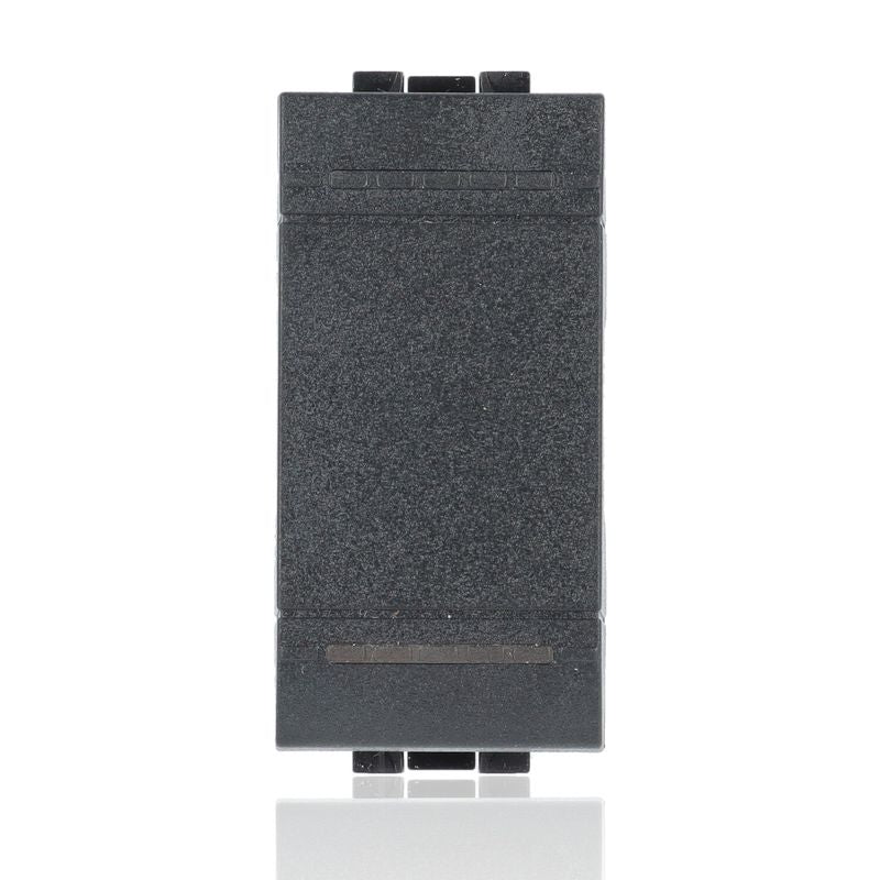 BTICINO L4001N - Interruttore 1P 16 Ax 250 Vac - Antracite - LivingLight