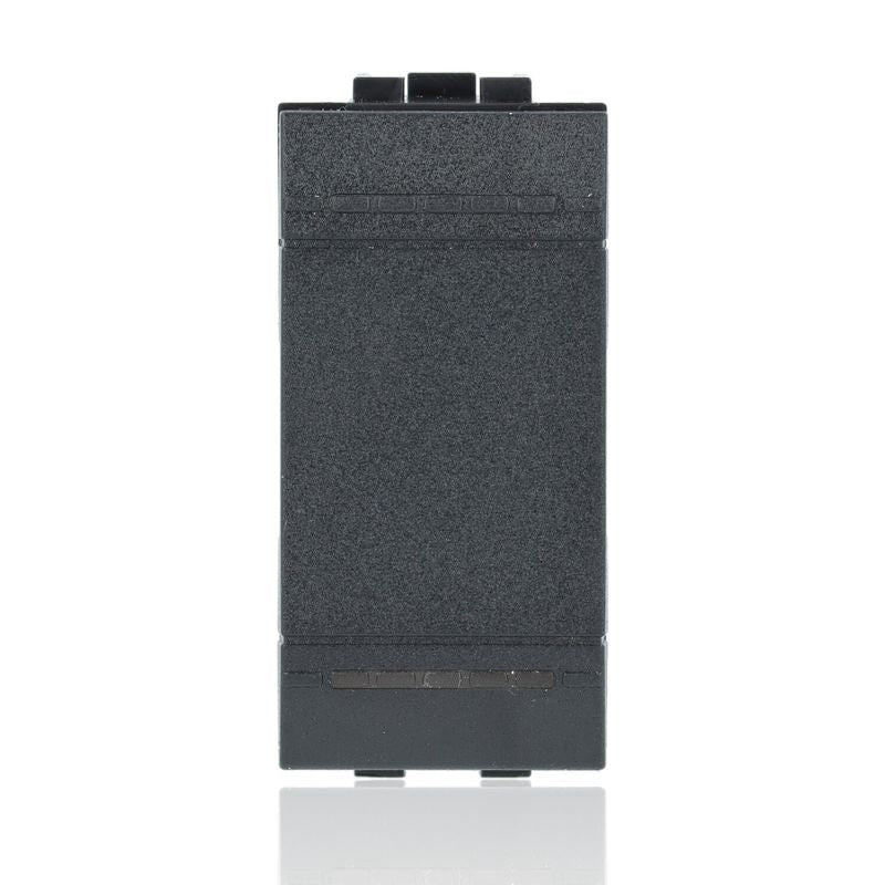 BTICINO L4005N - Pulsante 1P No 10 A 250 Vac - Antracite - LivingLight