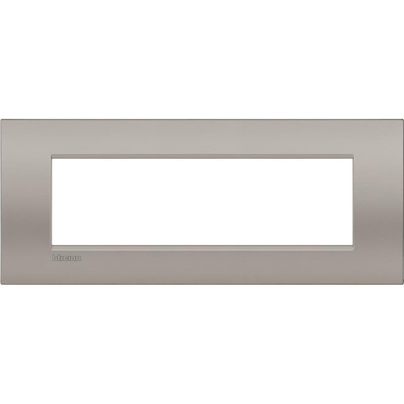 BTICINO LNC4807SB - Placca BTicino Livinglight Air 7 moduli sabbia