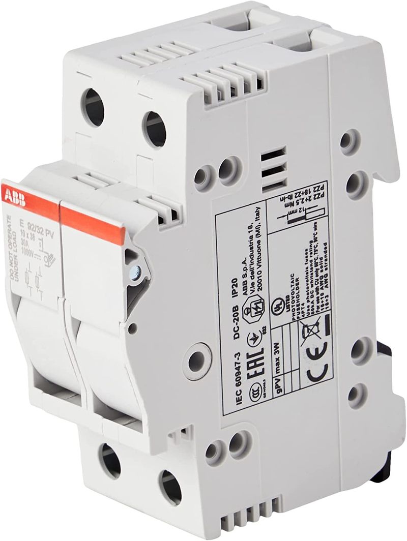 ABB M204703 - E 92/32 PV SEZIONATORE E 90 PV 2P, 32A