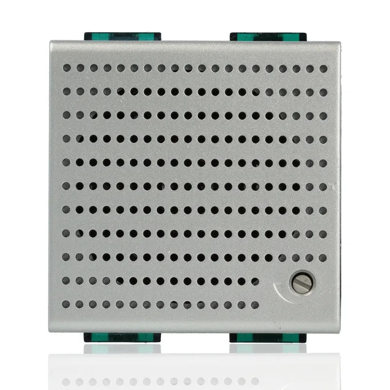 BTICINO N4355/12 - Suoneria Elettronica - 3 Suoni Diversi - 12V A.C./D.C. - Bianco - LivingLight