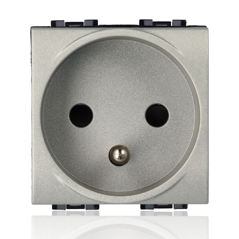 BTICINO NT4142 - Presa 2P+T 16A - Standard Franco/Belga - Alveoli Schermati - Tech - LivingLight