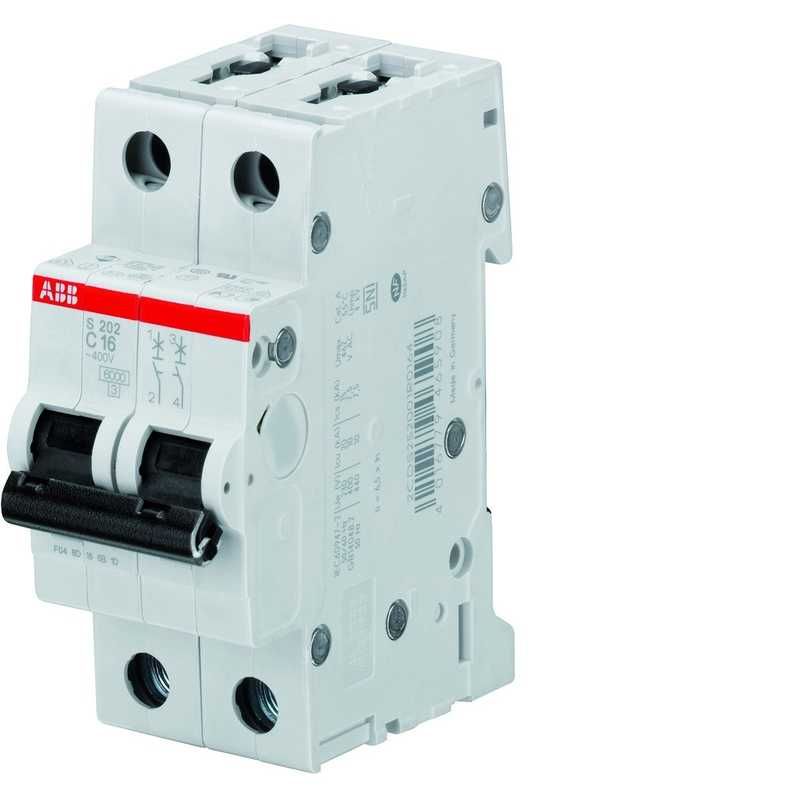 ABB S466103 - Magnetotermico ABB S202 2P C25 6kA System pro M Compact