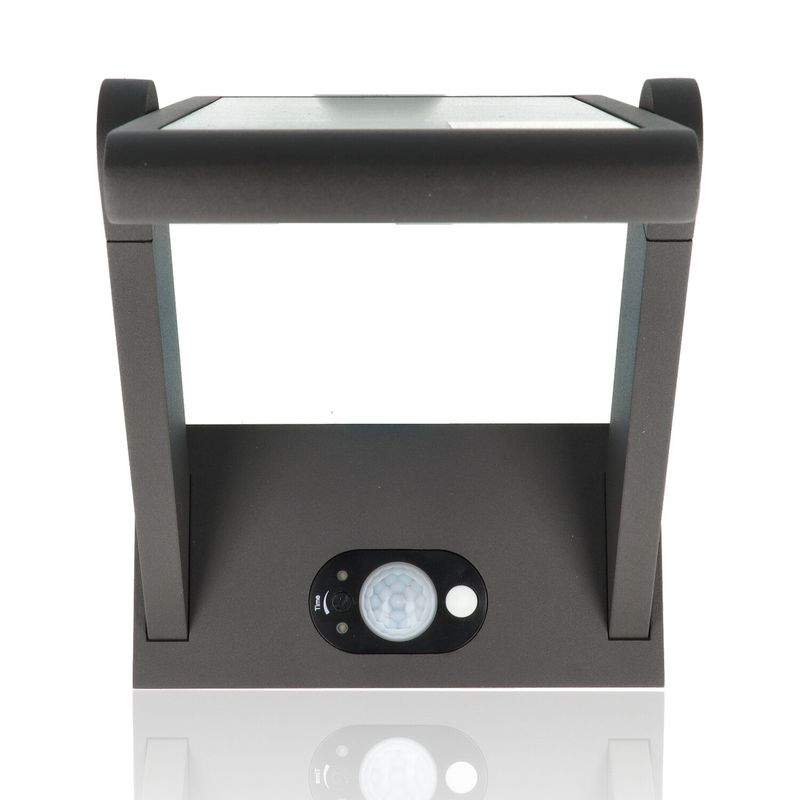 Applique con pannello solare, orientabile 1,6W, luce naturale, IP54, 200x152mm