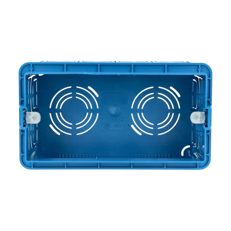 VIMAR V71304 - Scatola incasso 4 moduli azzurro