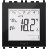 VIMAR 02951 - Termostato touch domotico 2M nero