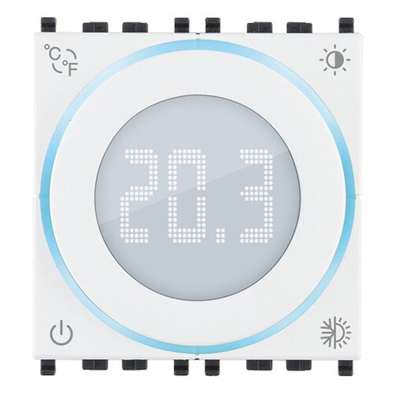 VIMAR 02970.B - Termostato rotella 2M 100-240V bianco
