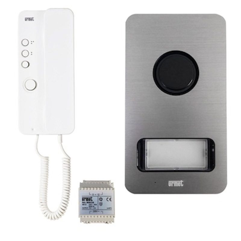 URMET 1122/601 - Kit Citofonico mono e bifamiliare 4+N