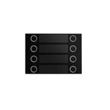 URMET 1168/28 - Frontalino Alpha 8 Tasti Su 2 File