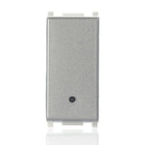 VIMAR 14004.SL - Deviatore 1P 10AX Silver (Plana)