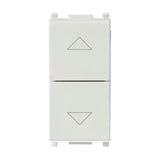 VIMAR 14060 - Commutatore 2P 10AX a due tasti Bianco (Plana)