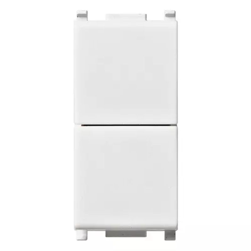 VIMAR 14066 - due pulsanti indipend.1P NO+NO10A bianco