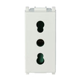 VIMAR 14203 - Presa bipasso 2P+T 16A P17/11 Bianco (Plana)