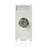VIMAR 14318 - Presa coassiale tipo F femmina Bianco (Plana)