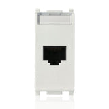 VIMAR 14339.11 - Presa RJ45 Netsafe Cat5e UTP Bianco (Plana)