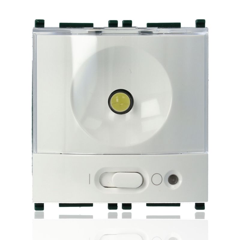 VIMAR 14395 - TORCIA + presa di ricarica 230V Bianco (Plana)