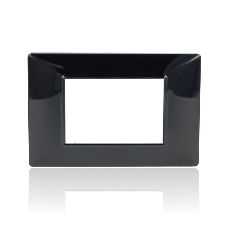 VIMAR 14653.05 - Placca 3M nero (Plana)