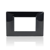 VIMAR 14653.05 - Placca 3M nero (Plana)