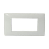 VIMAR 14654.01 - Placca 4M Bianco (Plana)