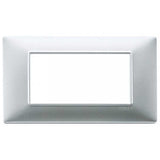 VIMAR 14654.20 - Placca 4 Moduli - Argento Opaco - Plana